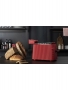 Alessi, Tostapane Plisse rosso + 2 pinze